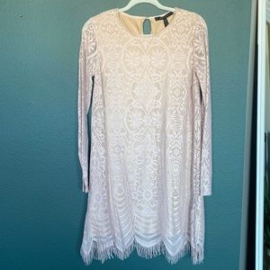 BCBG Pink Lace Dress